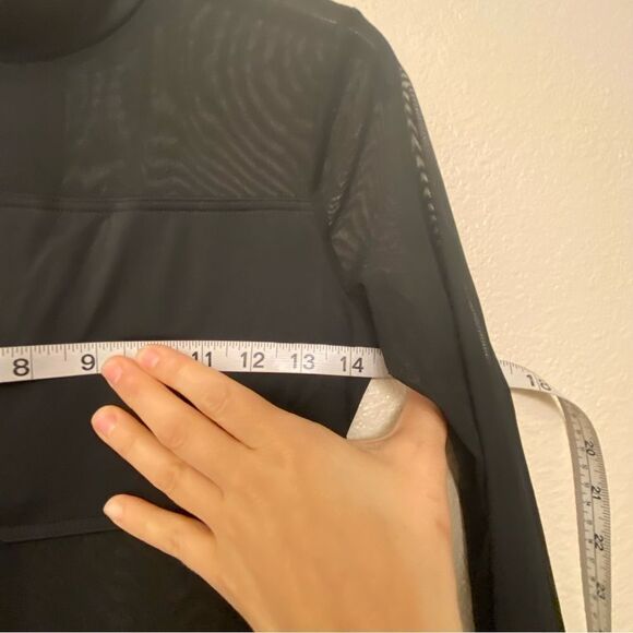 WEISSMAN Balera Dance Costume black Culotte Unitard With Mesh MJ11187 MA adult - Picture 11 of 13